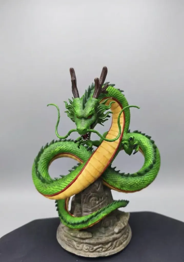 Estátua Artística Shenlong Dragon Ball 24cm - Peça Única